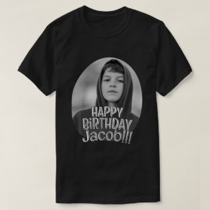 T-shirt Carte de voeux personnalisée pour un anniversaire