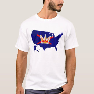 T-shirt Carte des États-Unis sans rois