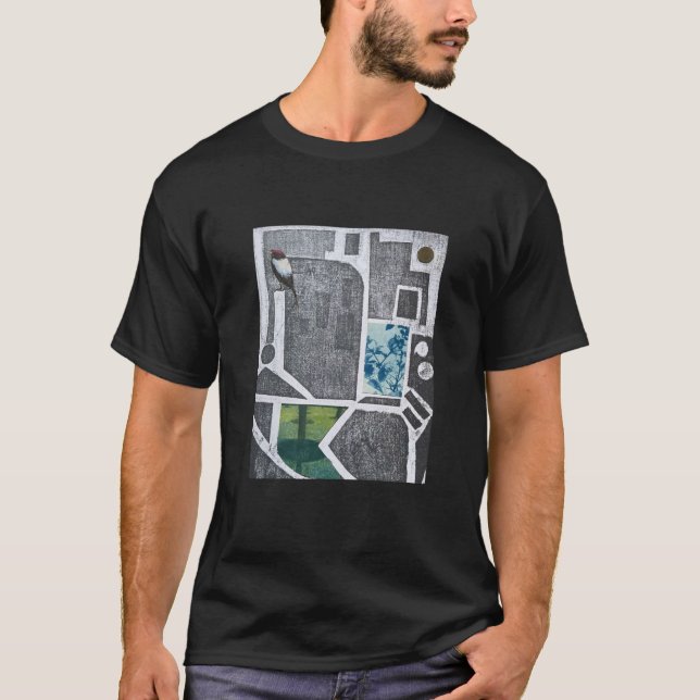T-shirt Carte des oiseaux (Devant)