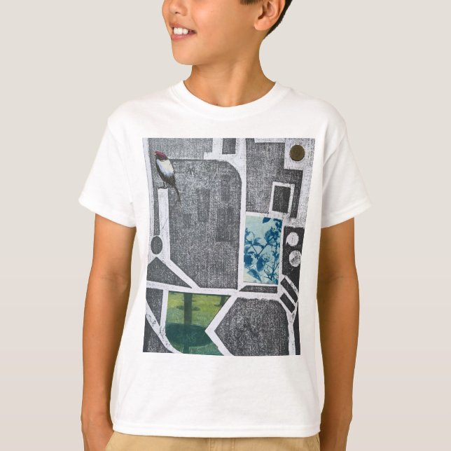 T-shirt Carte des oiseaux (Devant)