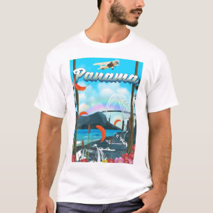 T-shirt Carte des vacances de Panama River