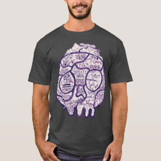 T-shirt Carte d'horreur