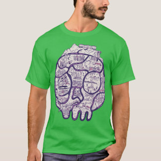 T-shirt Carte d'horreur