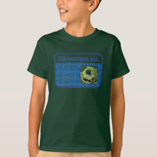 T-shirt Carte d'identité de l'employé de Monsters Inc. M
