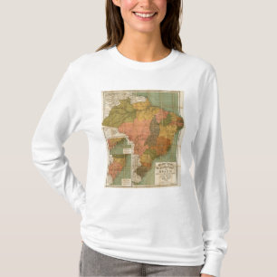 T-shirt Carte du Brésil