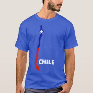 T-shirt Carte du Chili 1