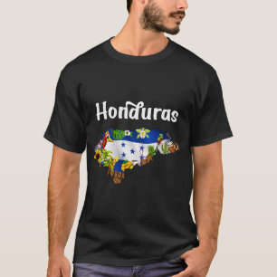 T-shirt Carte du Honduras