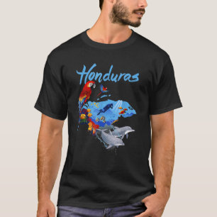 T-shirt Carte du Honduras