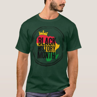 T-shirt Carte du mois de l'histoire noire 18