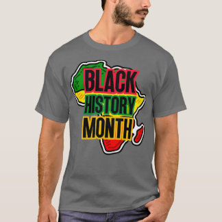 T-shirt Carte du mois de l'histoire noire 20