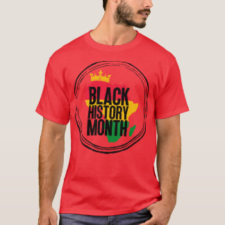 T-shirt Carte du mois de l'histoire noire 49