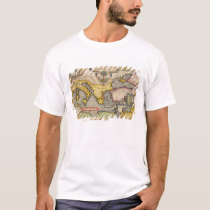 T-shirt Carte du voyage des argonautes