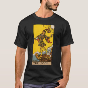 T-shirt Carte Fool Tarot Major Arcana Card Zéro 0