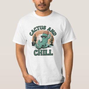 T-shirt Carte graphique unique pour les amateurs de cactus