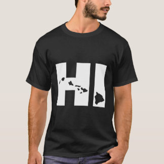 T-shirt Carte Hi Hawaii