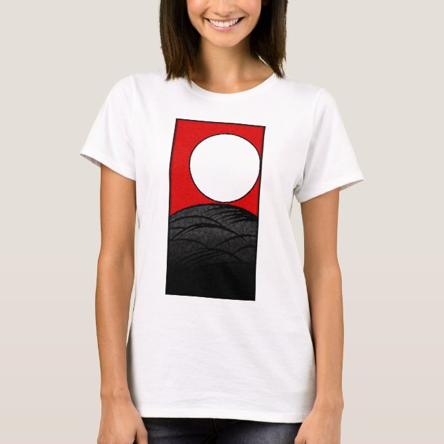 T-shirt carte japonaise de hanafuda (JAPON KYOTO) (Devant)
