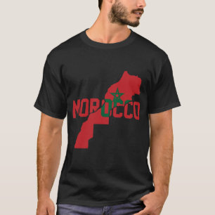 T-shirt Carte Maroc