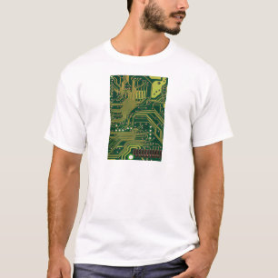 T-shirt Carte mère ringarde drôle d'ordinateur