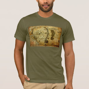 T-shirt Carte MOYENNE #3 d'EARTH™