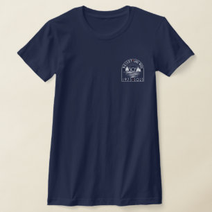 T-shirt Carte Nesset Arrière et Arc Avant