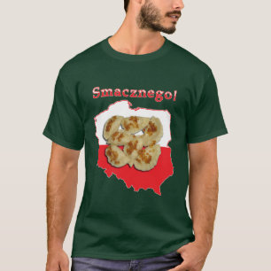 T-shirt Carte polonaise de Pierogi Smacznego