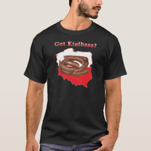 T-shirt Carte Polonaise Kielbasa