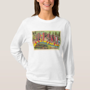 T-shirt Carte postale Big Basin California Vintage
