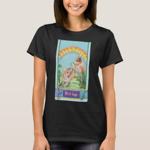 T-shirt Carte Tarot 10 de tasses et chiens Cosmiques