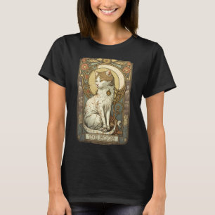 T-shirt Carte Tarot Chat Carte Tarot Lune Carte Tarot Nouv