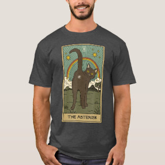 T-shirt Carte Tarot Chat L'Asterisk Cosmique