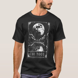 T-shirt Carte Tarot Crescent Crescent Crescent Graphique L