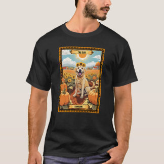 T-shirt Carte Tarot Halloween Sun Labrador