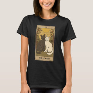 T-shirt Carte Tarot Le et Cat Tarot