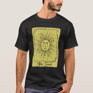T-shirt Carte Tarot Le Soleil Occulte Cartes Mystiques