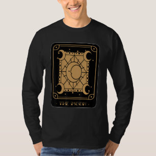 T-shirt Carte Tarot Lune Cartes Mystiques Occulte Magie