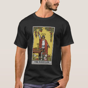 T-shirt Carte Tarot Magicien Pagan Witch Divination Occ