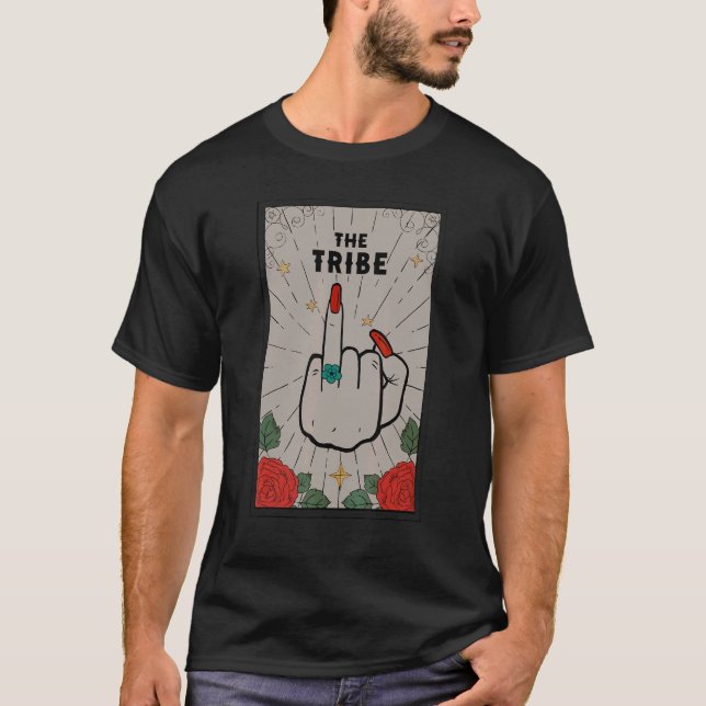 T-shirt Carte Tarot Mariée Mystique Futur Mariée Engagée e (Devant)