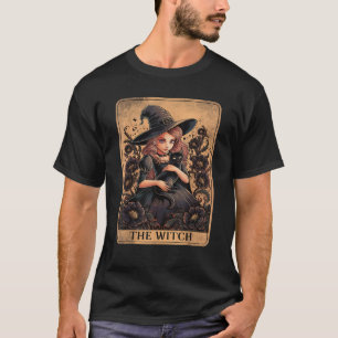 T-shirt Carte Tarot Sorcière Vibes de cuisine gothique Cha