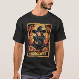 T-shirt Carte Tarot Sorcière Vibes Gothique Vibes sorcière