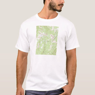 T-shirt Carte topographique