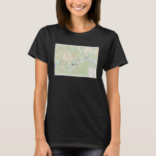 T-shirt Carte vintage Nikko Japon 1945