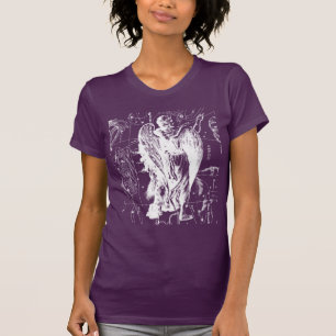 T-shirt Carte Virgo Constellation Hevelius 1690 Mode