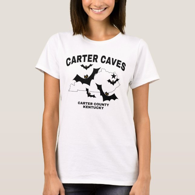 T-shirt Carter Caves Kentucky (Devant)