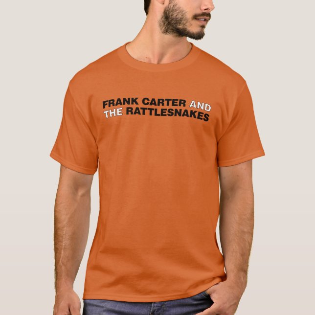 T-shirt carter franc et serpents à sonnette (Devant)