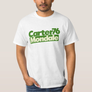 T-shirt Carter Mondale Politique Vintage