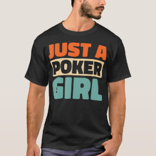 T-shirt Cartes de poker Texas Holdem Joueur de poker Parie