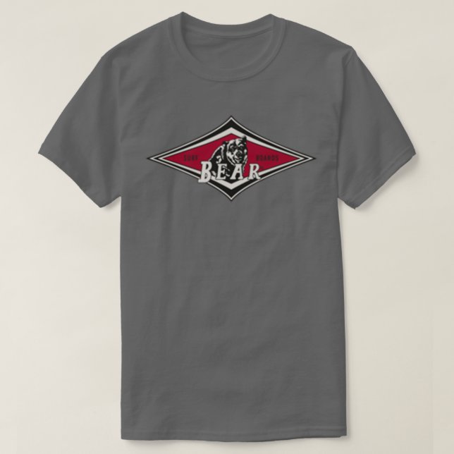 T-shirt Cartes de Surf d'ours de base (Design devant)