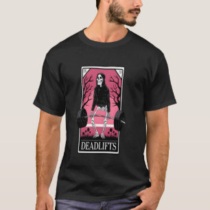 T-shirt Cartes de Tarot Drôles Tractions au sol Gymnase Tr