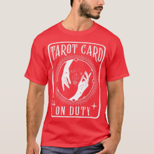T-shirt Cartes De Tarot En Devoir Magique Occulte Spiritue
