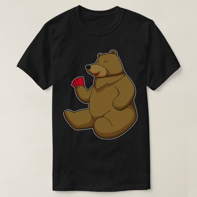 T-shirt Cartes d'ours (Design devant)
